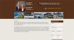 Desktop Screenshot of pebblebeachandcarmel.com