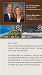 Mobile Screenshot of pebblebeachandcarmel.com